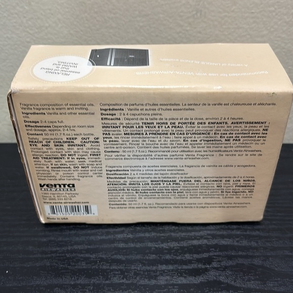 Venta Vanilla Fragrance Set essential oils - Picture 2 of 2